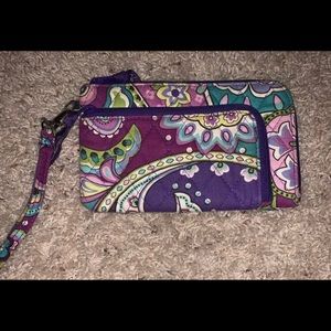 Vera bradley wristlet